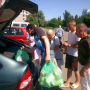 Студенты помогают людям, переселенным из разрушенных домов
